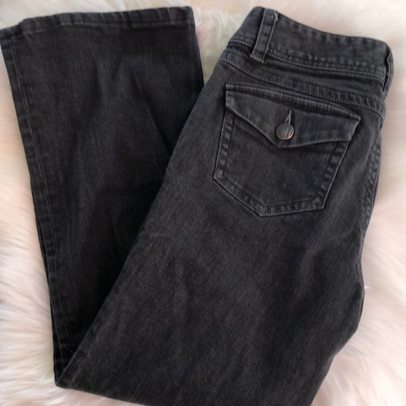 CAbi Denim - Cabi button pocket bootcut jeans black size 10